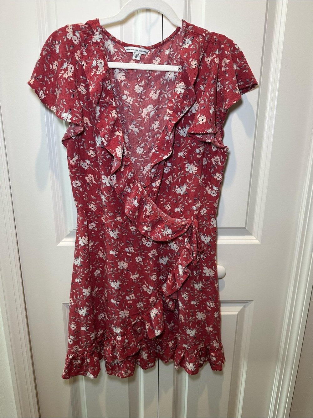 American Eagle Outfitters Womens wrap dress size L